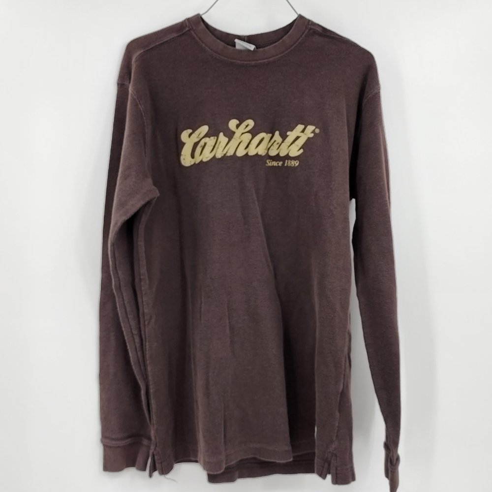 CARHARTT Men's Brown Long Sleeve Shirt
